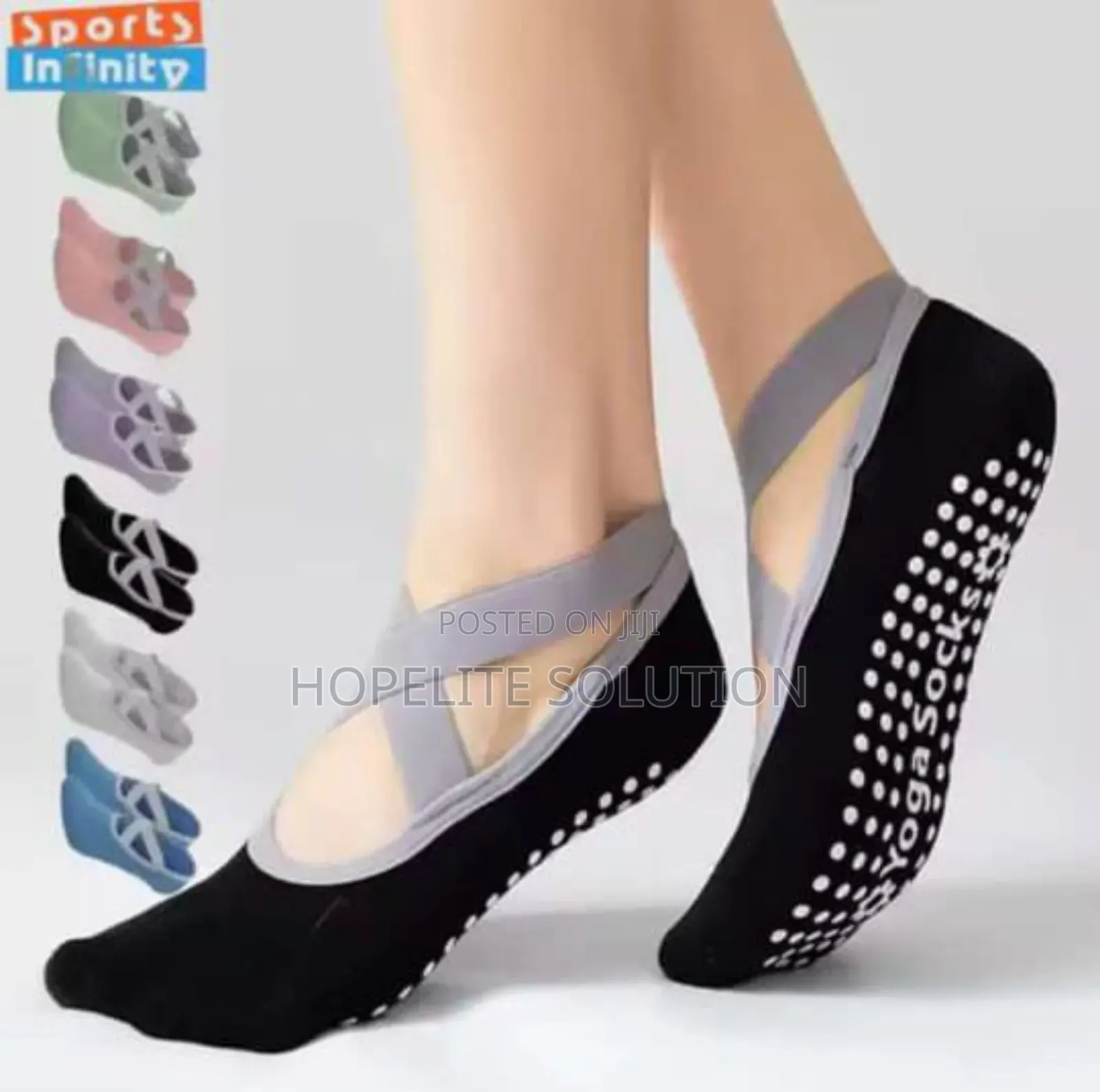 Women Exercise Yoga Socks