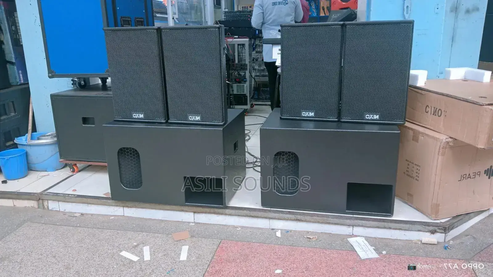 Nexo Professional Powered Speakers