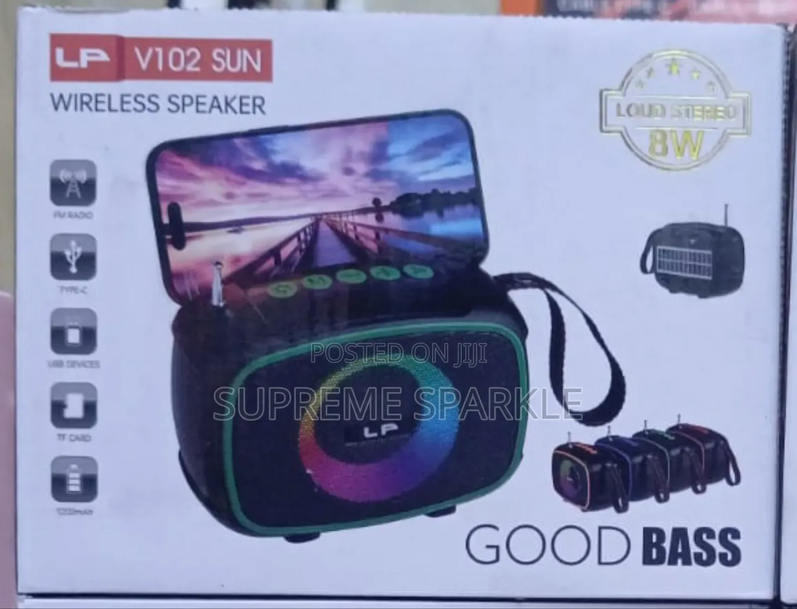 V102 Sun Wireless Speaker/ Radio