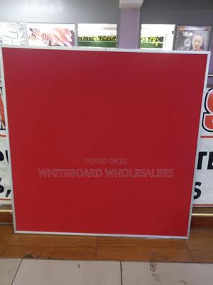 Red Pin Board 4 X4ft - thumbnail 2