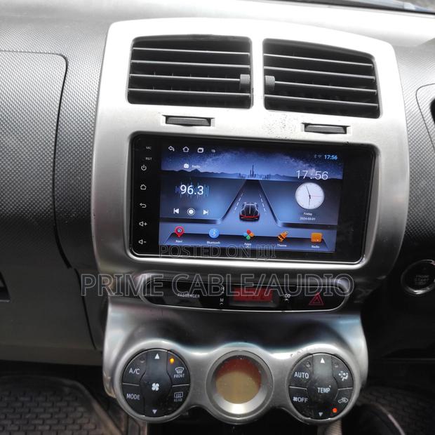 Toyota Ist 2009-2013 Fitted With 8 Inch Android Radio