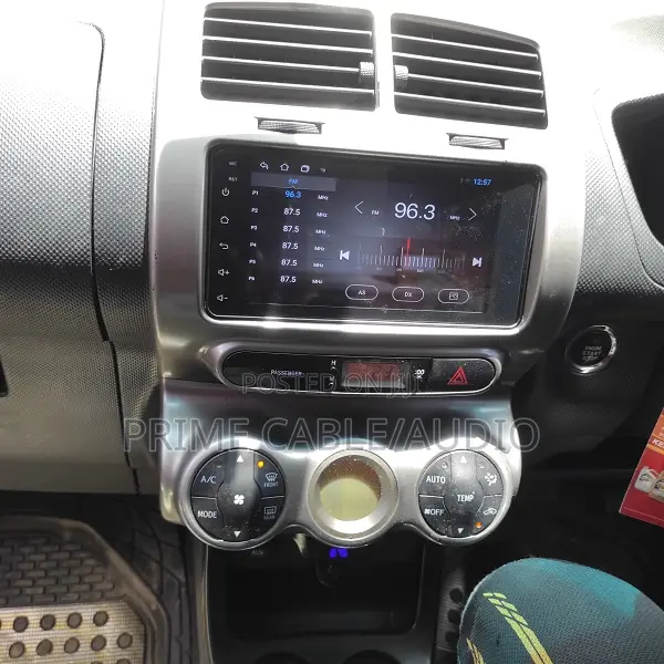 Toyota Ist 2009-2013 Fitted With 8 Inch Android Radio