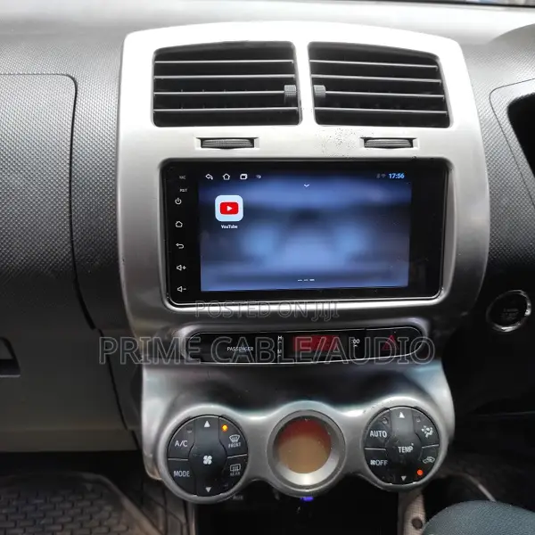 Toyota Ist 2009-2013 Fitted With 8 Inch Android Radio