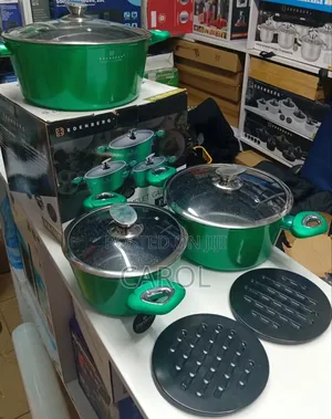 Eb7427 3pcs Edenberg Marble Cookware Available