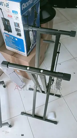 Heavy-Duty, Double-Braced X-Style Keyboard Stand