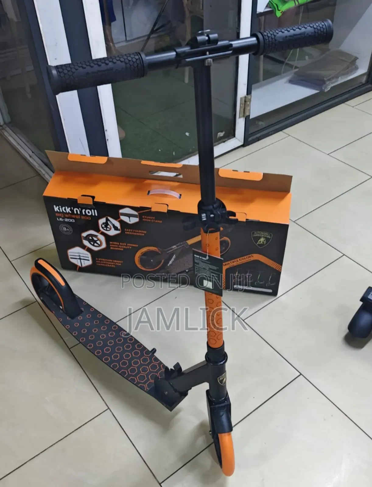Metallic Kids Scooter –Br
