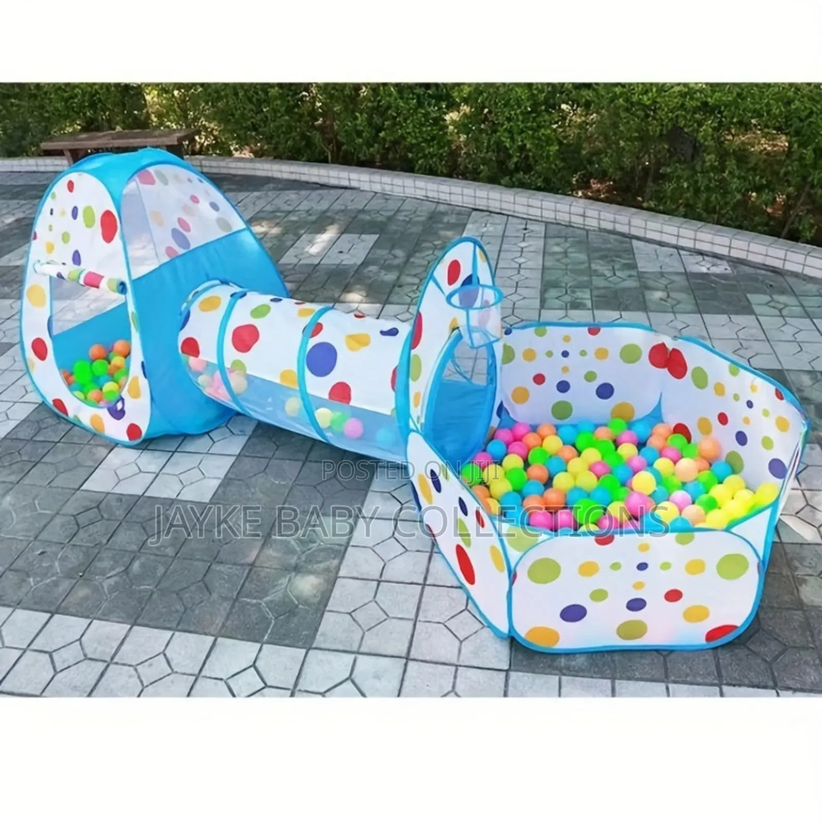 Parents With Active Kids? 3-in-1 Play Tent Fun Set