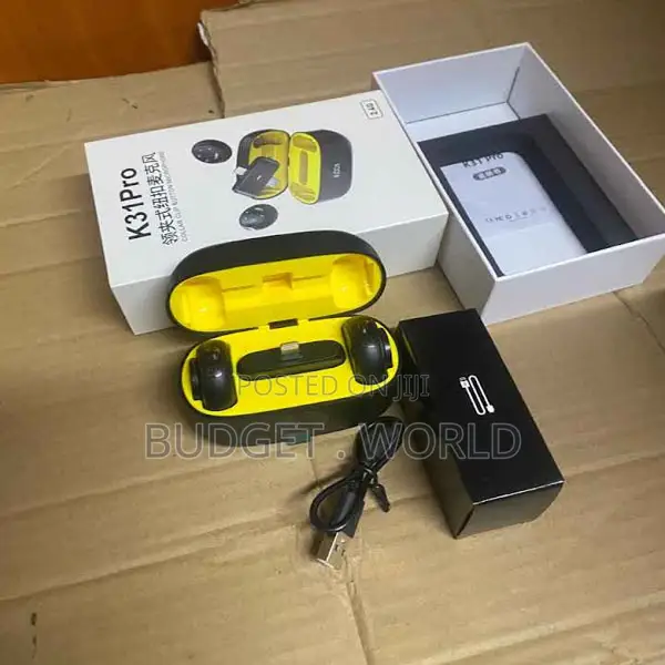  2-in-1 Dual Wireless Lapel Microphone Set