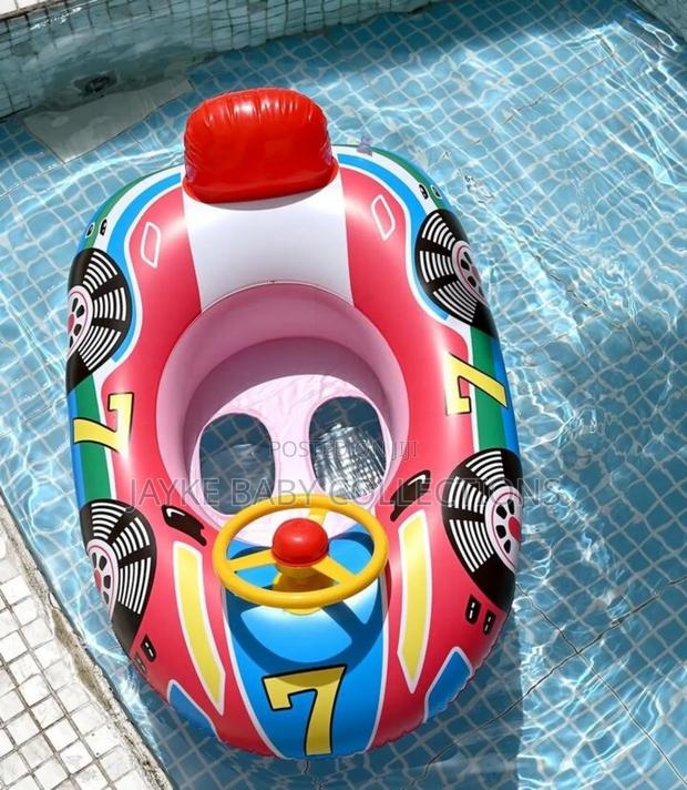 Kids Swimming Float Ring | Safe Pool Tube 1–5y - thumbnail 2