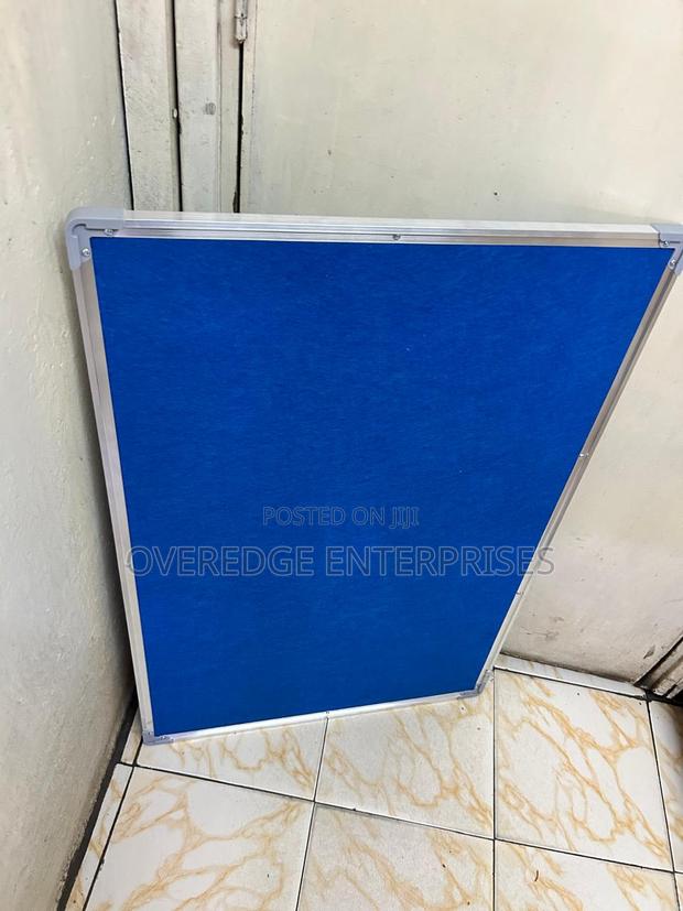 Blue 3x2 Noticeboard for Schools - main view