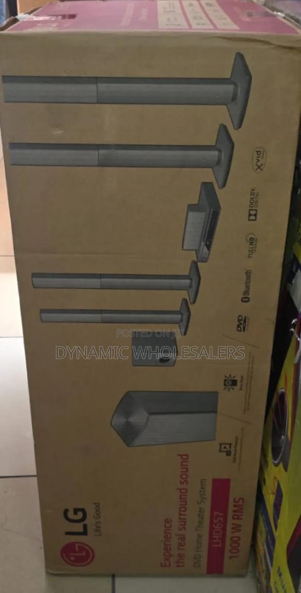 Lg LHD-657- 1000w 5.1ch DVD Home Theatre System