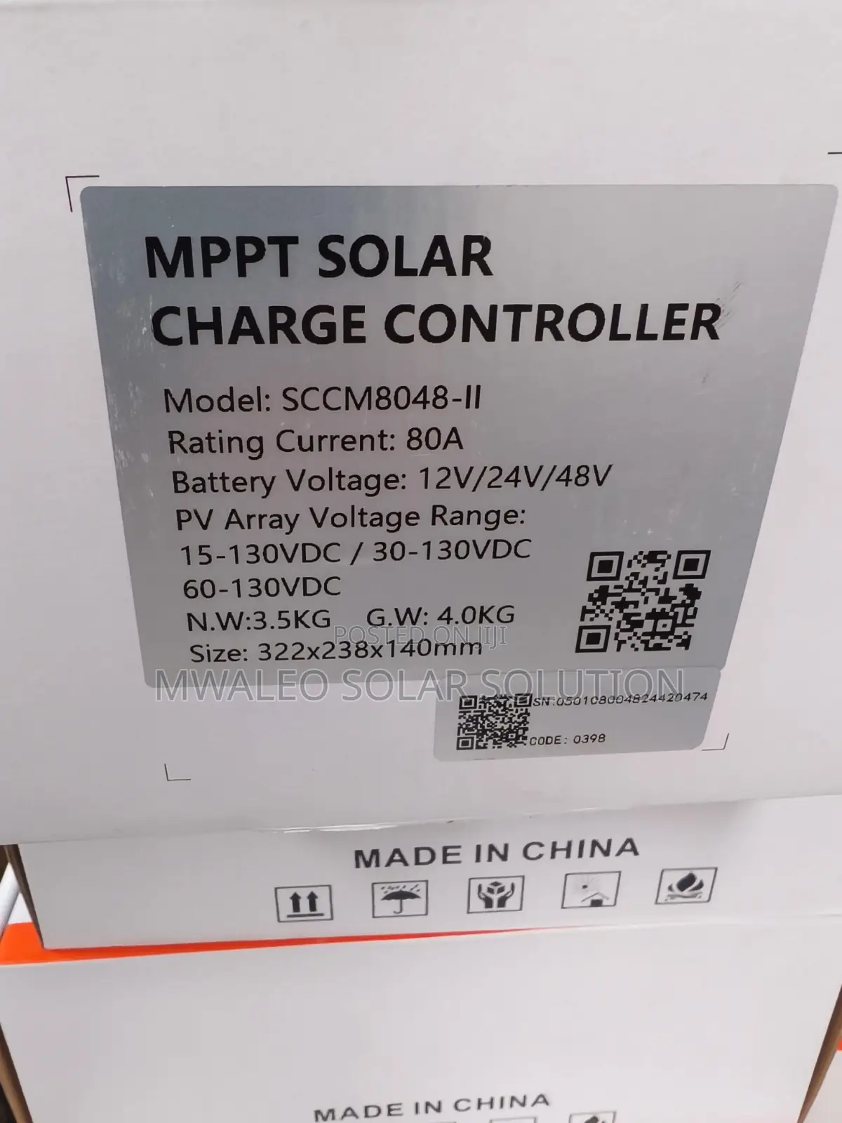 80a MPPT Solar Charge Controller