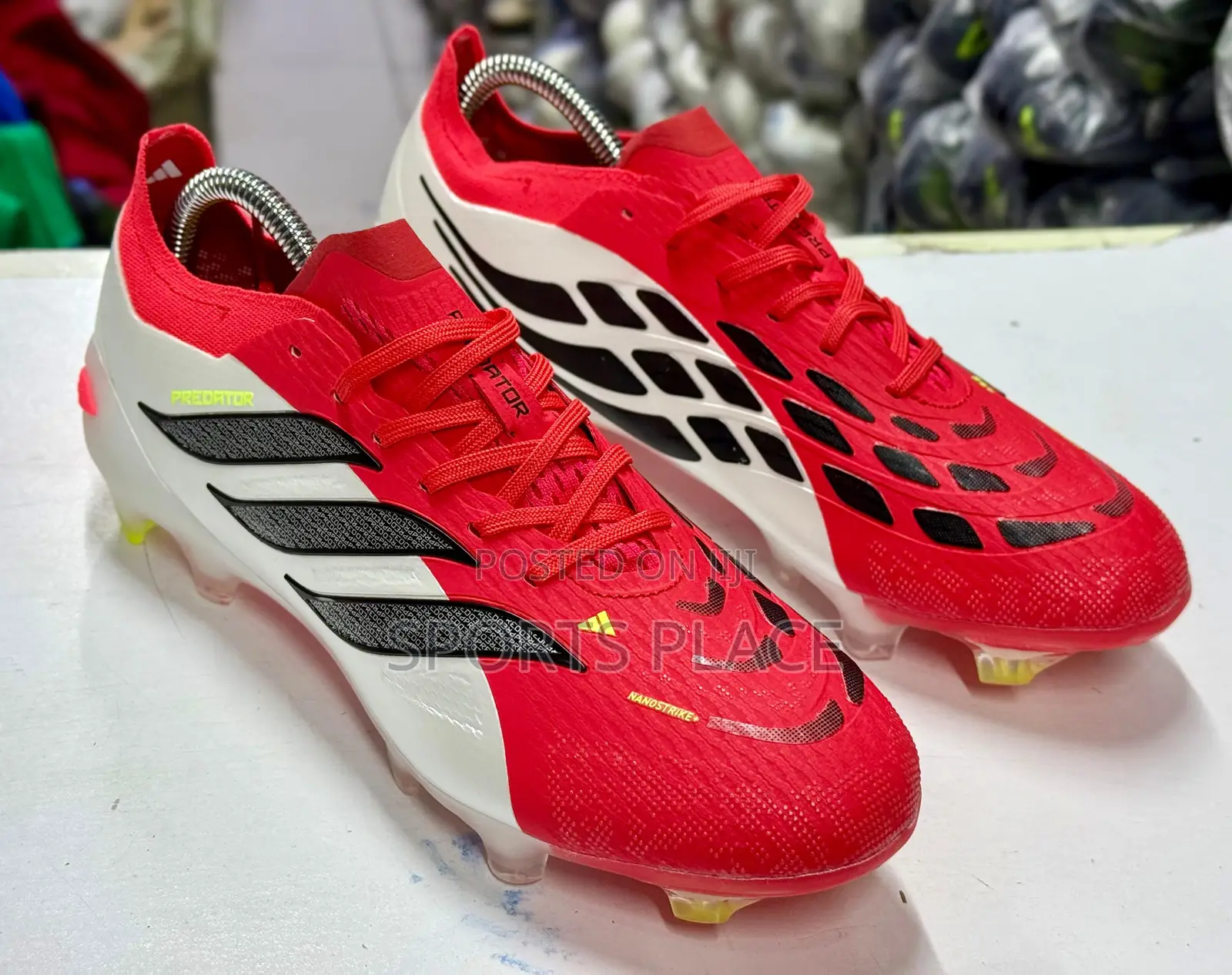 Adidas Predator 2026 Elite Football Boots - Lucid Red