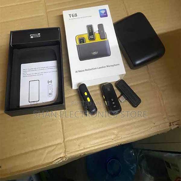 Quality, Real-Time Automatic T68 Mini Wireless Lavalier Microphone - main view