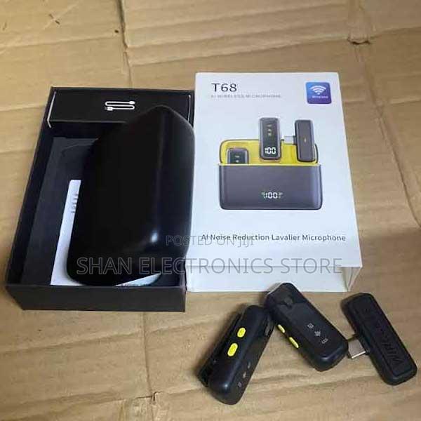 Microphone - Noise Cancelling Lapel Mic T68 Mini Wireless Lavalier - main view