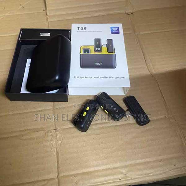 Microphone - Noise Cancelling T68 Wireless Headphones Box Design