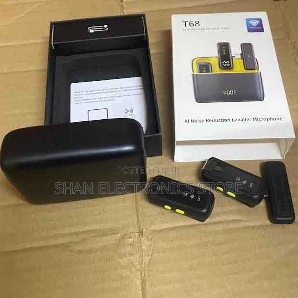 T68 Mini Wireless Intelligent Noise Reduction Lavalier Microphone - main view
