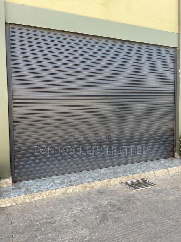 Automatic Roller Shutter With Backup System