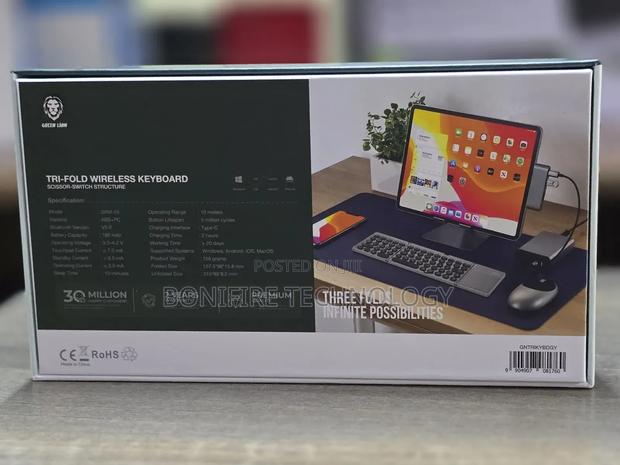 Green Lion Foldable Keyboard With Touchpad