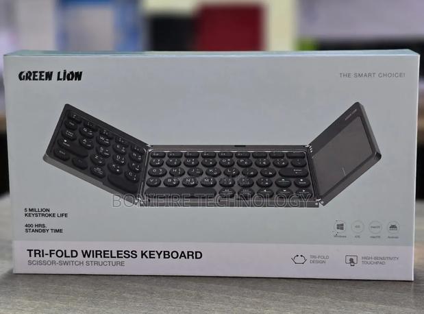 Green Lion Foldable Keyboard With Touchpad - thumbnail 2