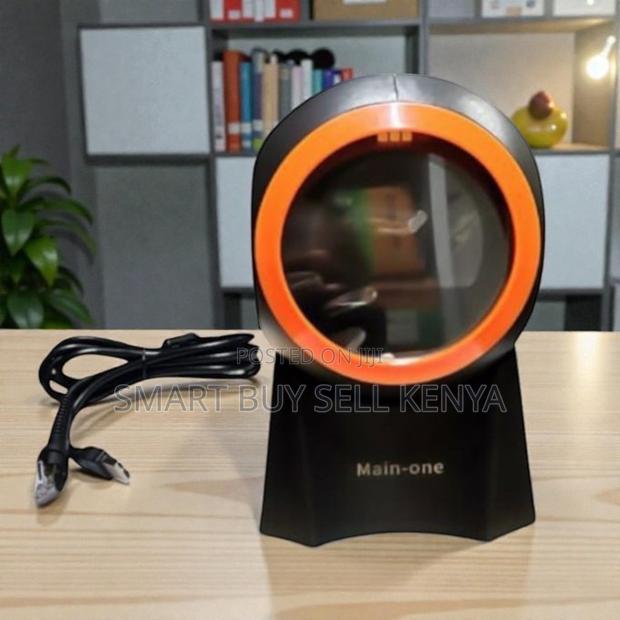 Omnidirectional 1d 2d Desktop Barcode Scanner for Retail Shops