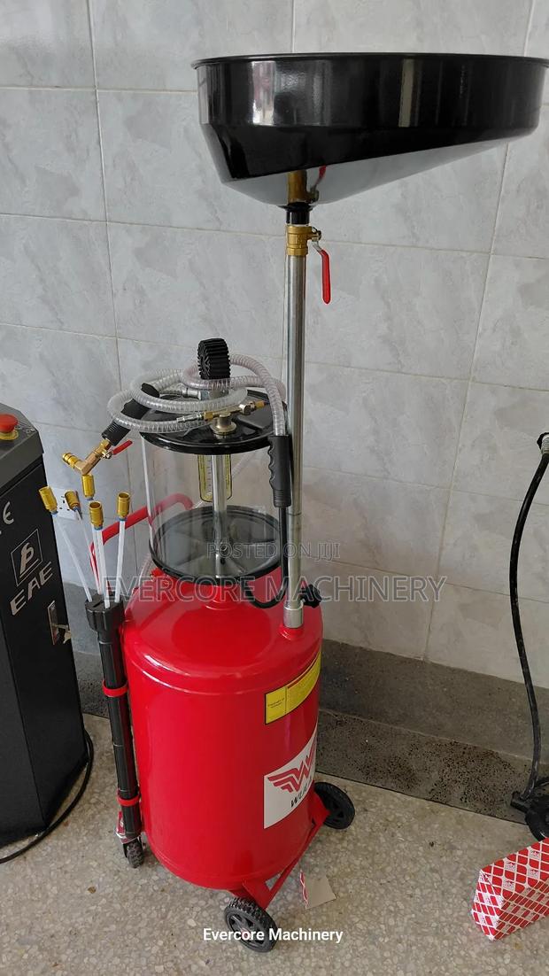 80litres Oil Drainer Machine Best Quality Pneumatic.