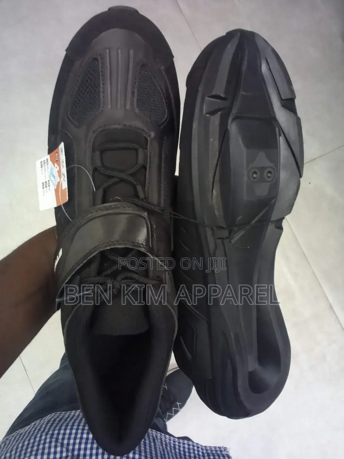 Sports Cycling Touring Shoes Reflective Heel Lace Up