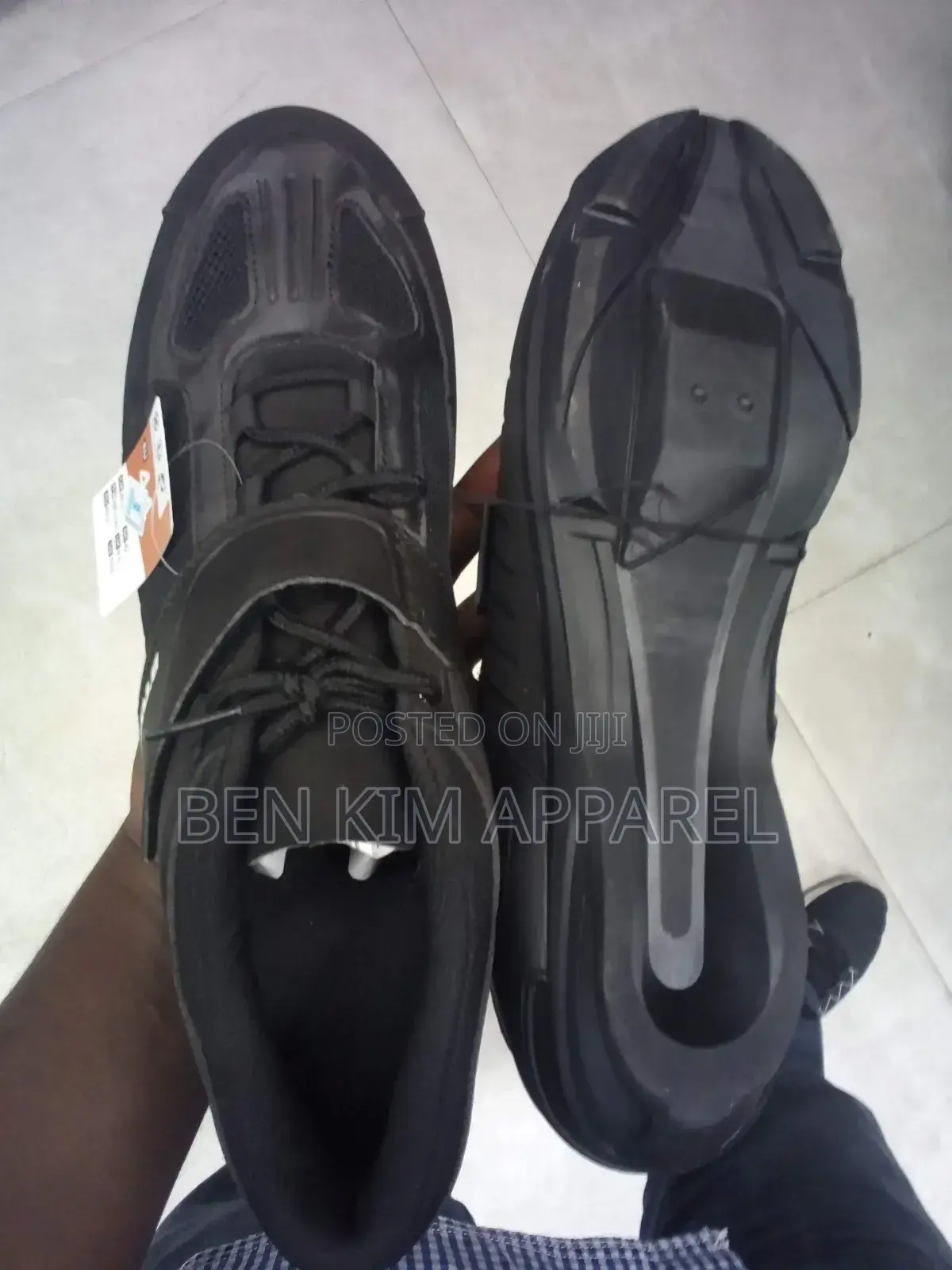 Sports Cycling Touring Shoes Reflective Heel Lace Up
