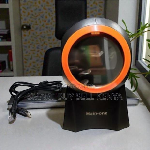 High Precision Scanning Head 1d 2d Table Mount Barcode Scanner - main view
