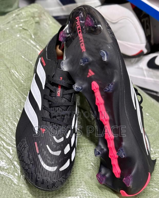 Black Adidas Predator 26 Elite Football Boots