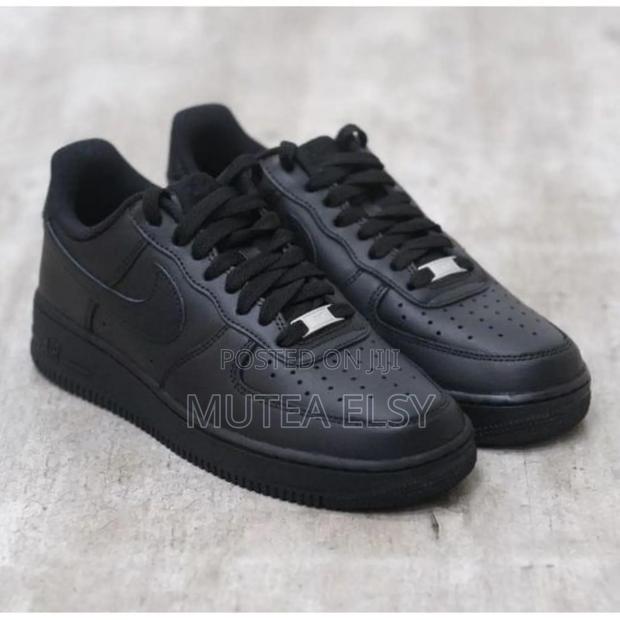 Black White Af1 Sneakers - main view