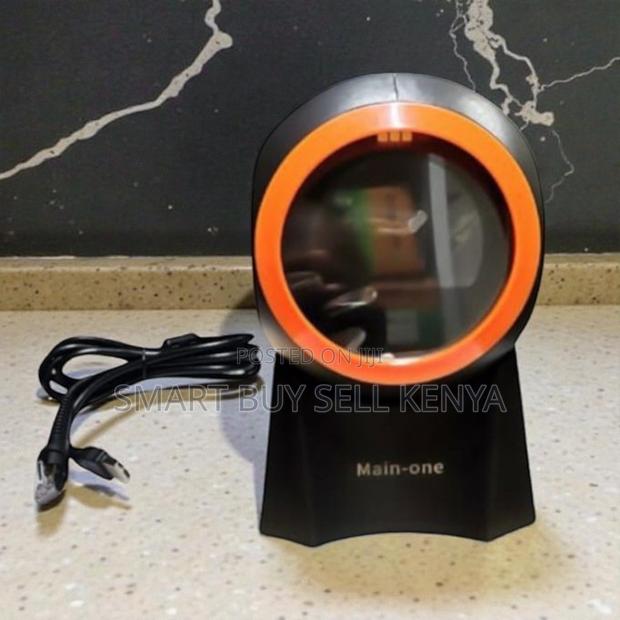 Long Term Reliability 1d and 2d Table Mount Barcode Scanner