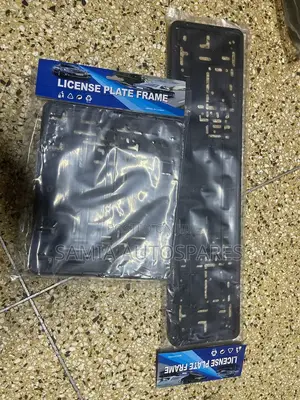 Carbon Number Plate Holder Set