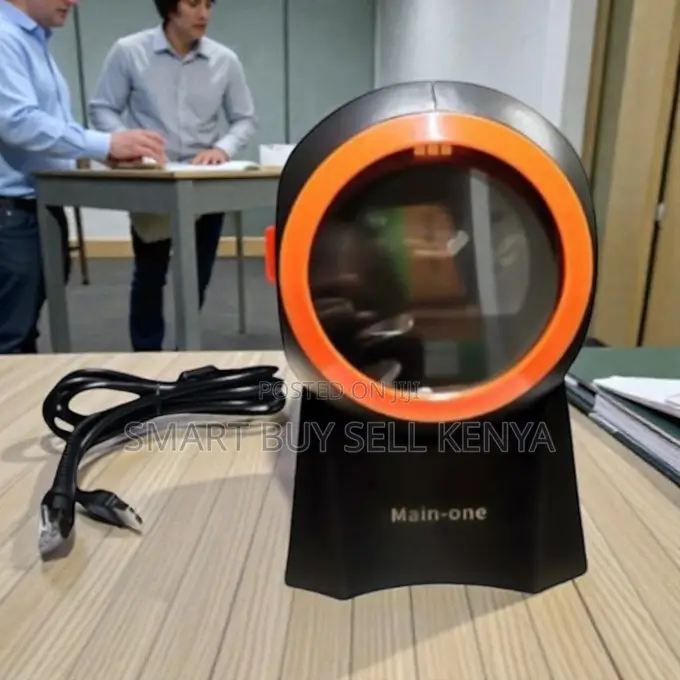 Easily Mountable 1d and 2d Table Mount Barcode Scanner