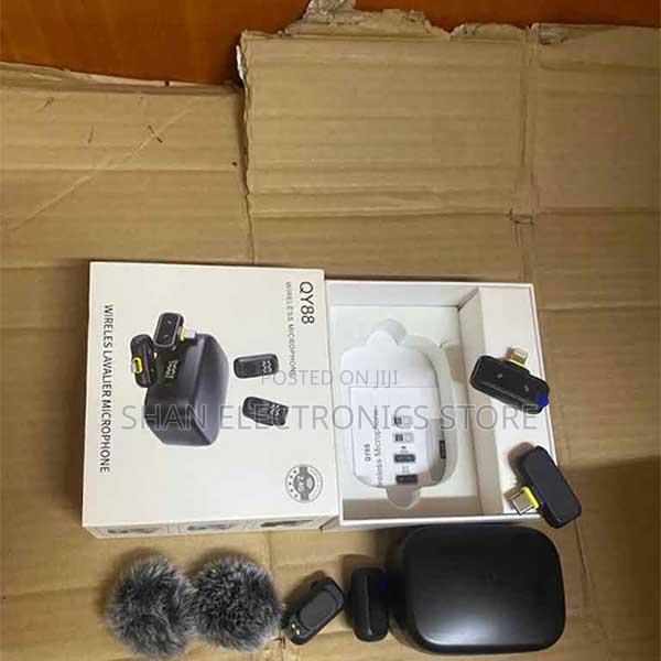 Plug Play Professionalism and Accuracy Dual Receiver Microphone Qy88 - main view