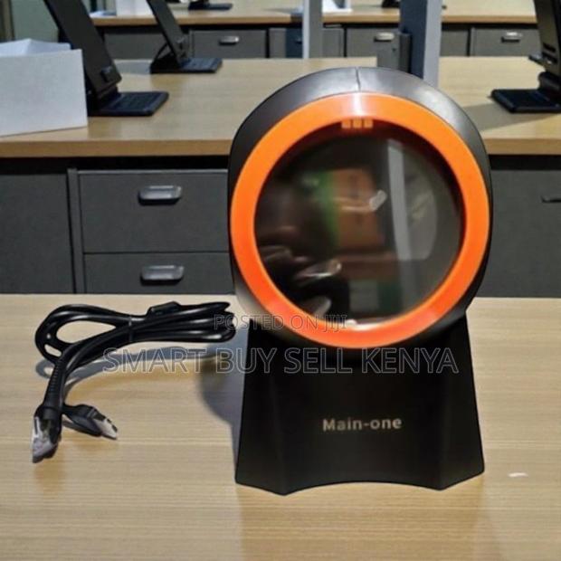 Auto Sensing Scanning 1d 2d Desktop Barcode Scanner - main view