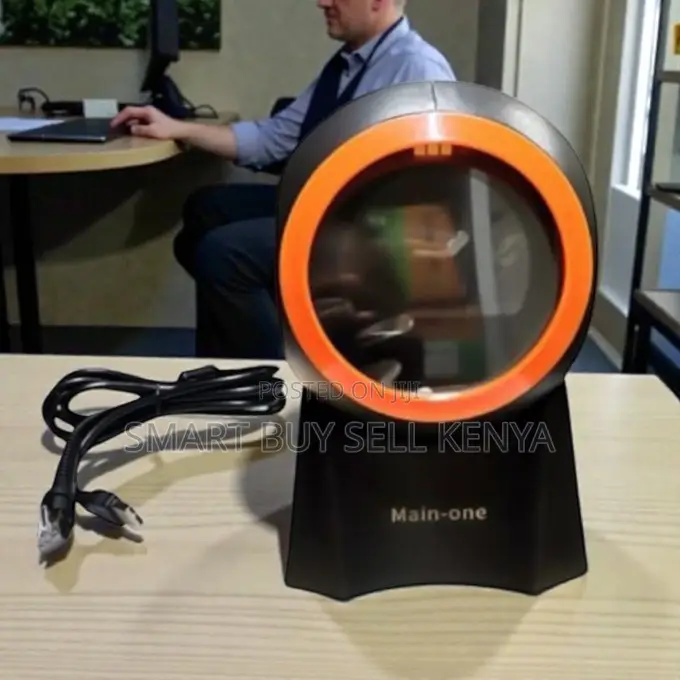 Fast Scanning 1d 2d Desktop Laser Barcode Scanner Usb