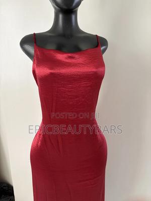 Strap Leaky Backless Dress Red Valentines Deals - thumbnail 2