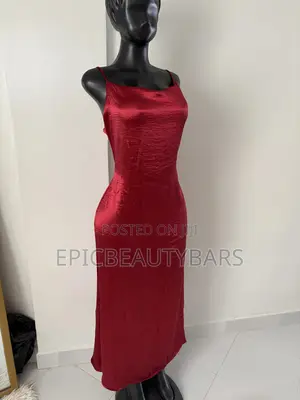 Strap Leaky Backless Dress Red Valentines Deals