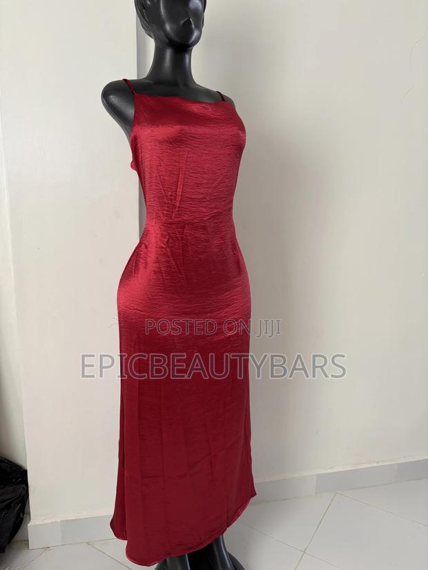 Strap Leaky Backless Dress Red Valentines Deals - thumbnail 5
