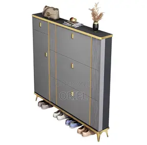 Home Decor; Modular Bucket-Style Shoe Storage Rack