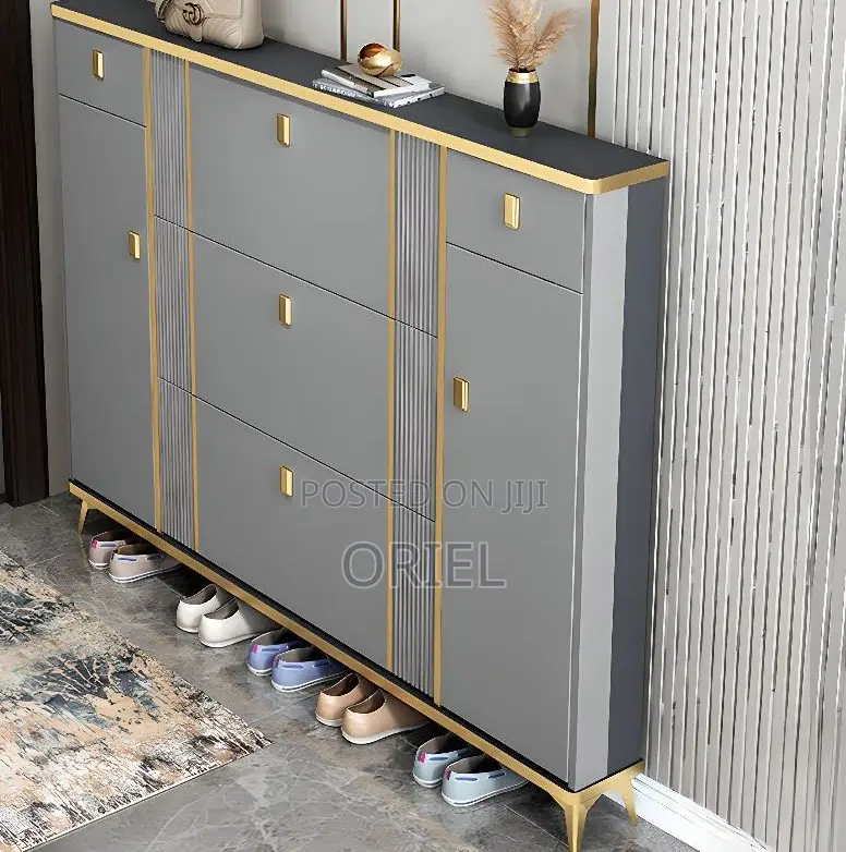 Home Decor; Modular Bucket-Style Shoe Storage Rack