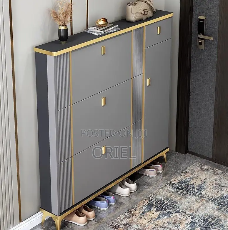 Home Decor; Modular Bucket-Style Shoe Storage Rack