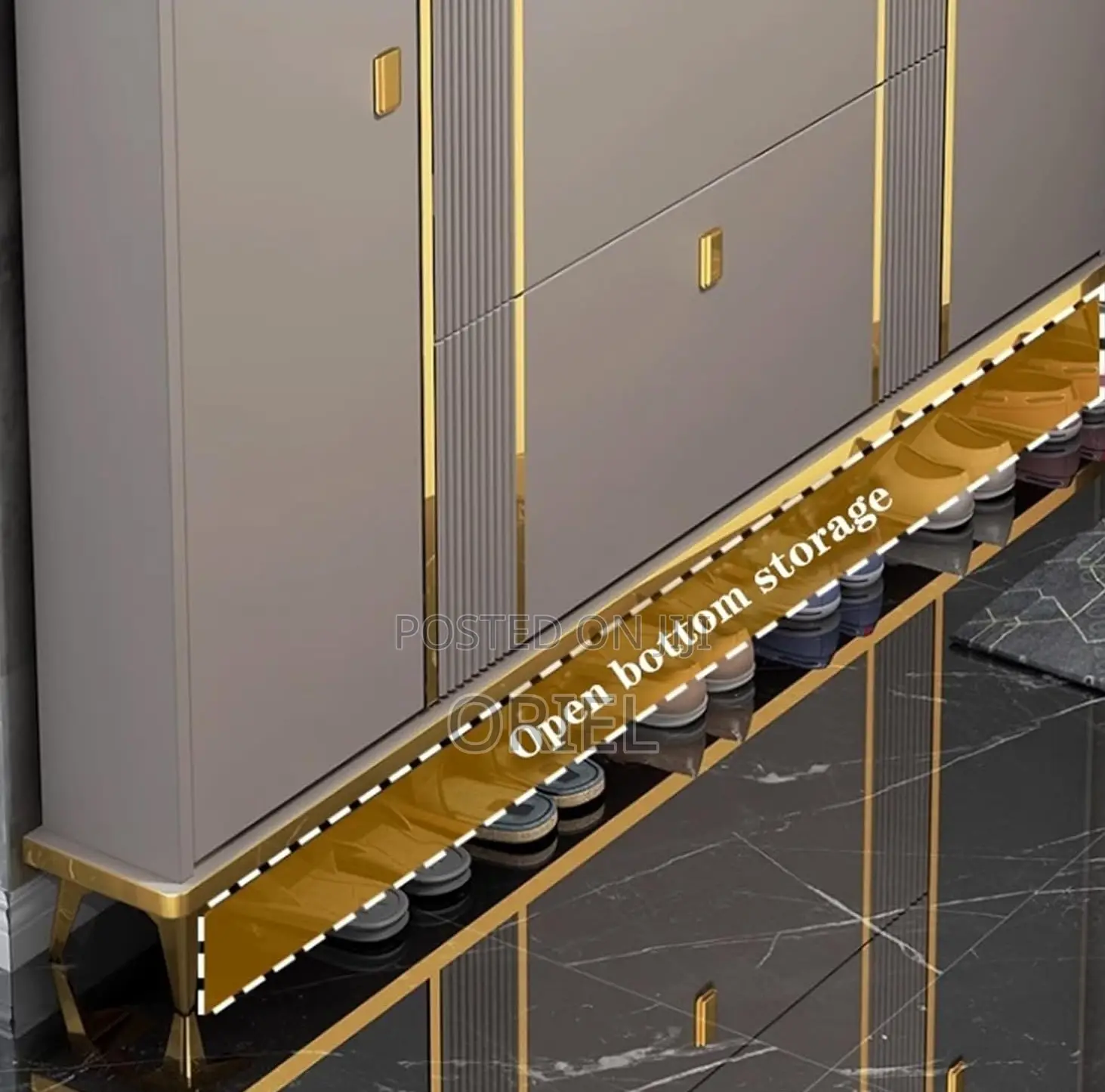 Home Decor; Modular Bucket-Style Shoe Storage Rack
