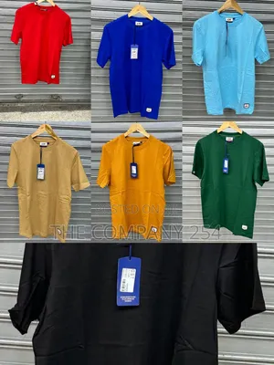 Quality Casual Cotton Short Sleeved Round Neck T Shirt