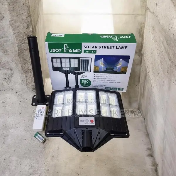 Remote Controlled 500w Watts Reliable Quality Solar Street Light