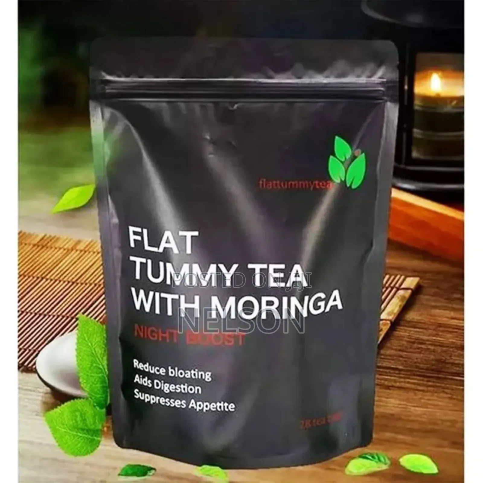 Flat Tummy Tea With Moringa
