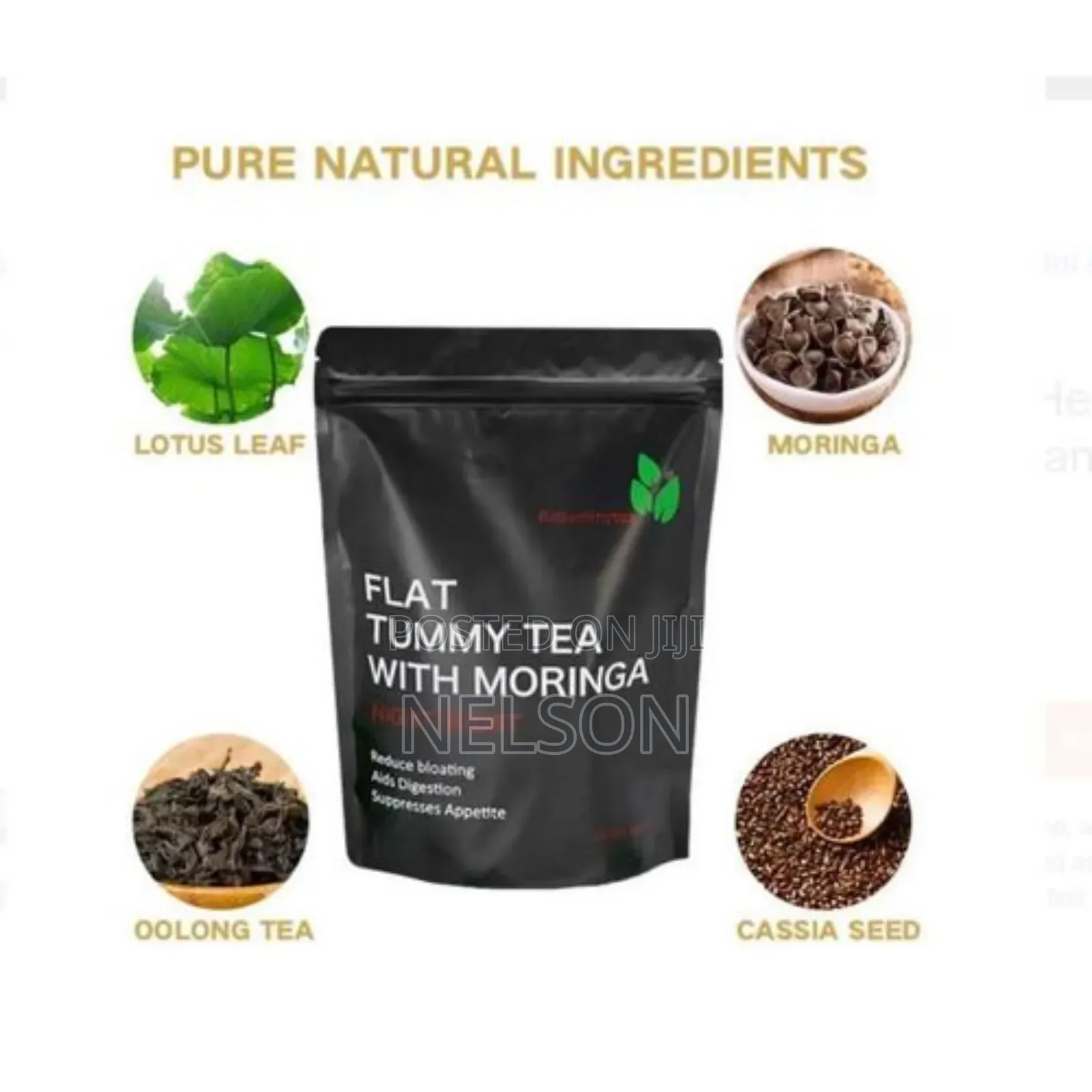 Flat Tummy Tea With Moringa