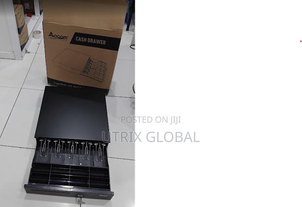Locking Cash Drawer Five Slot With Key Accessa