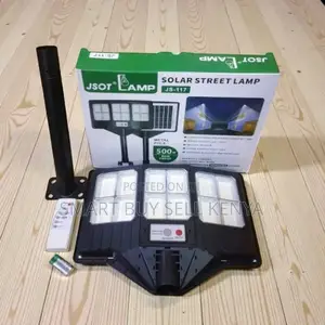 Inbuilt Battery 500w Watts Reliable Lighting Solar Street Light